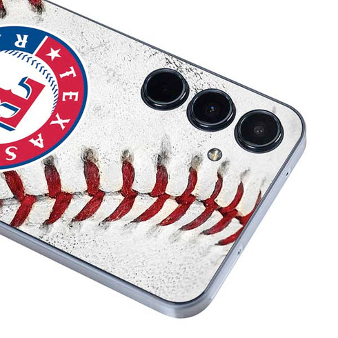 MLB Texas Rangers Game Ball Galaxy A35 5G Skin